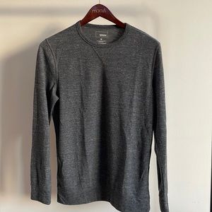 Sonoma Lightweight Casual Crewneck Sweater in Grey/Gray (Size M) SOFT